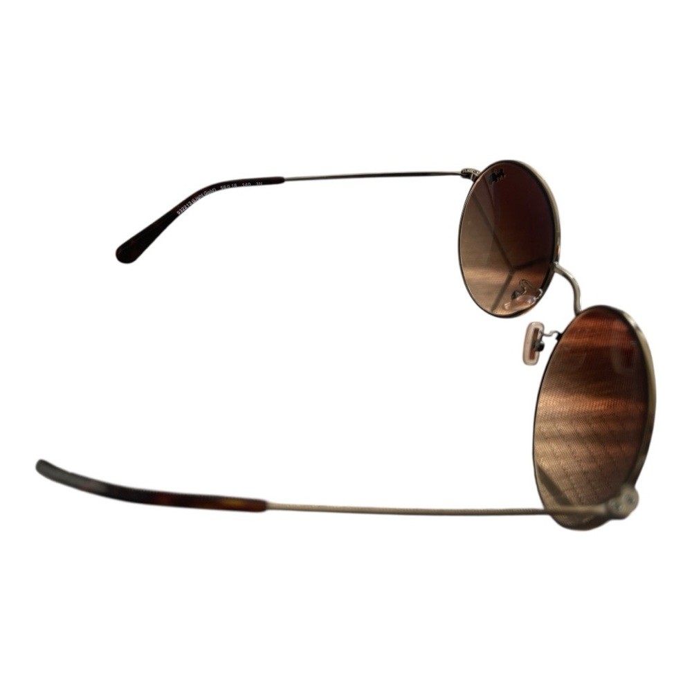 Coach Round Gradient Sunglasses with Case - Picture 5 of 8